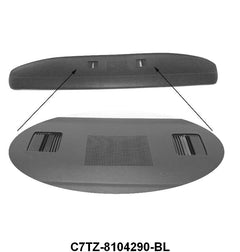 FORD TOOLING DASH PAD - 67-72 F-100/F-350 BLACK