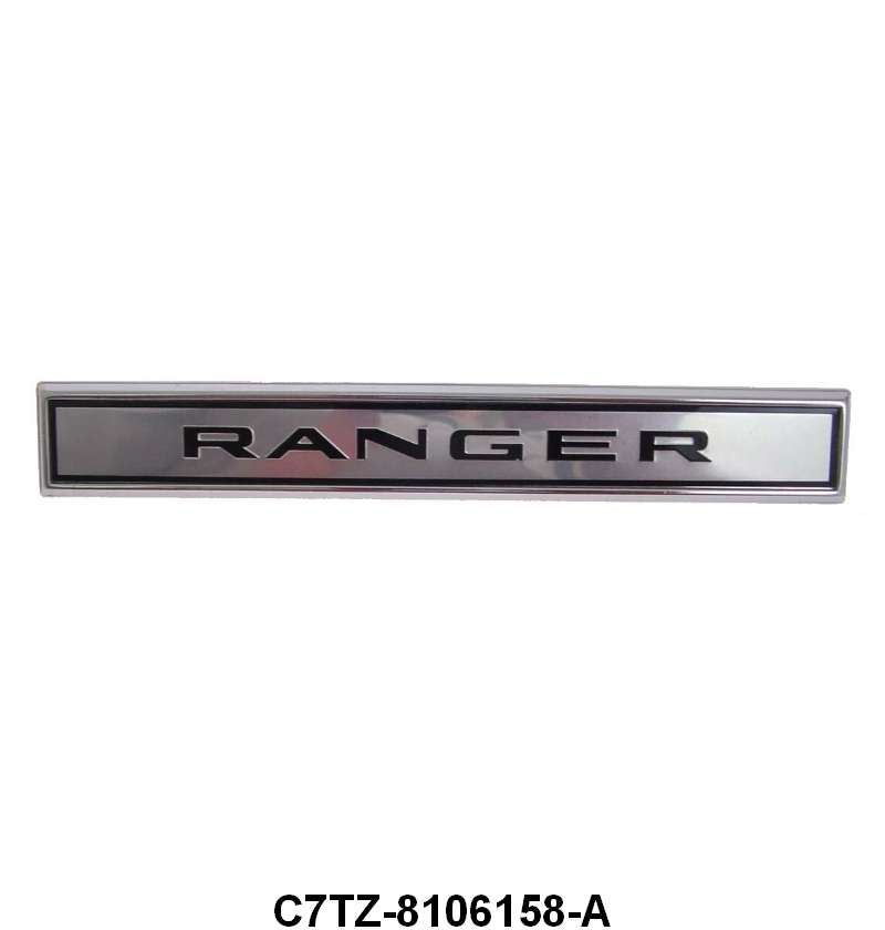 GLOVE BOX DOOR EMBLEM - 67-69 F-100/F-350 "RANGER"