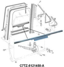 METAL GLASS CHANNEL - 67-72 PICKUP RIGHT OR LEFT HAND