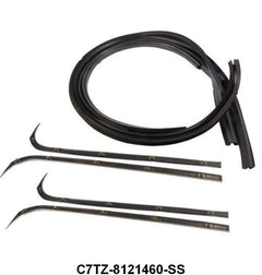 DOOR WINDOW CHANNEL KIT - 67-EARLY 71 F-100/F-350 W/STAINLESS BEAD