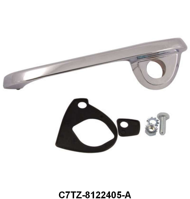 OUTSIDE DOOR HANDLE - 67-72 F-100/F-350 LH WITH PADS