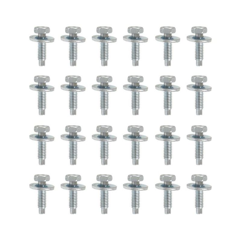 DOOR HINGE MOUNTING BOLTS - 67-72 F-100/F-350, SET OF 24