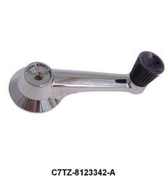 WINDOW CRANK HANDLE - 67 F-100/F-350, BRONCO WITH BLACK KNOB