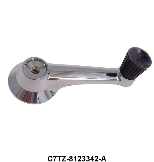 WINDOW CRANK HANDLE - 67 F-100/F-350, BRONCO WITH BLACK KNOB
