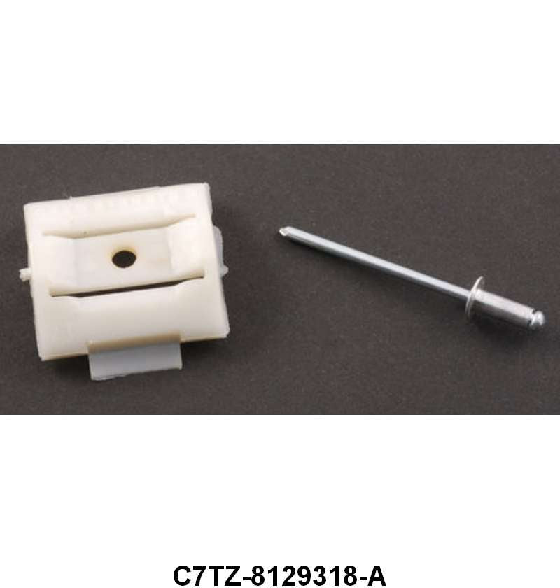 UPPER BODY SIDE MOLDING CLIP - 67 F-100/350 FENDER, DOOR & BED 28 REQUIRED