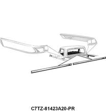 BELOW REAR WINDOW MOLDING - 67-72 F-100/F-350 CENTER RH & LH