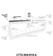 TAILGATE UPPER MOLDING - 67-69 F-100/F-250 LH