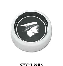 MAGNUM 500 WHEEL CENTER CAP - SET OF 4, BLACK BACKGROUND