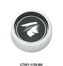 MAGNUM 500 WHEEL CENTER CAP - SET OF 4, BLACK BACKGROUND