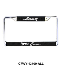 COUGAR LICENSE PLATE FRAME - 67-70 "COUGAR"