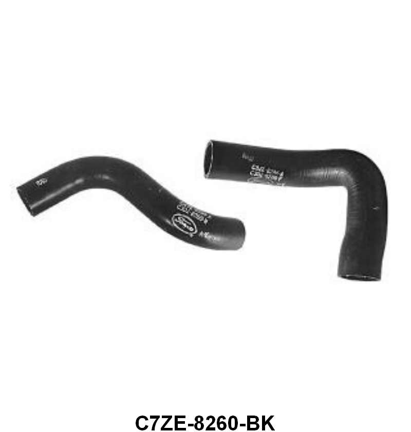 SCRIPT RADIATOR HOSE KIT - 67 MUSTANG/COUGAR 390