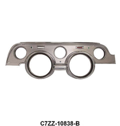 INSTRUMENT BEZEL - 67 MUSTANG DLX ALUMINUM