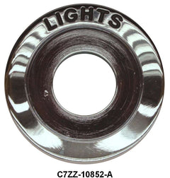 HEADLIGHT SWITCH BEZEL - 67-68 MUSTANG/COUGAR