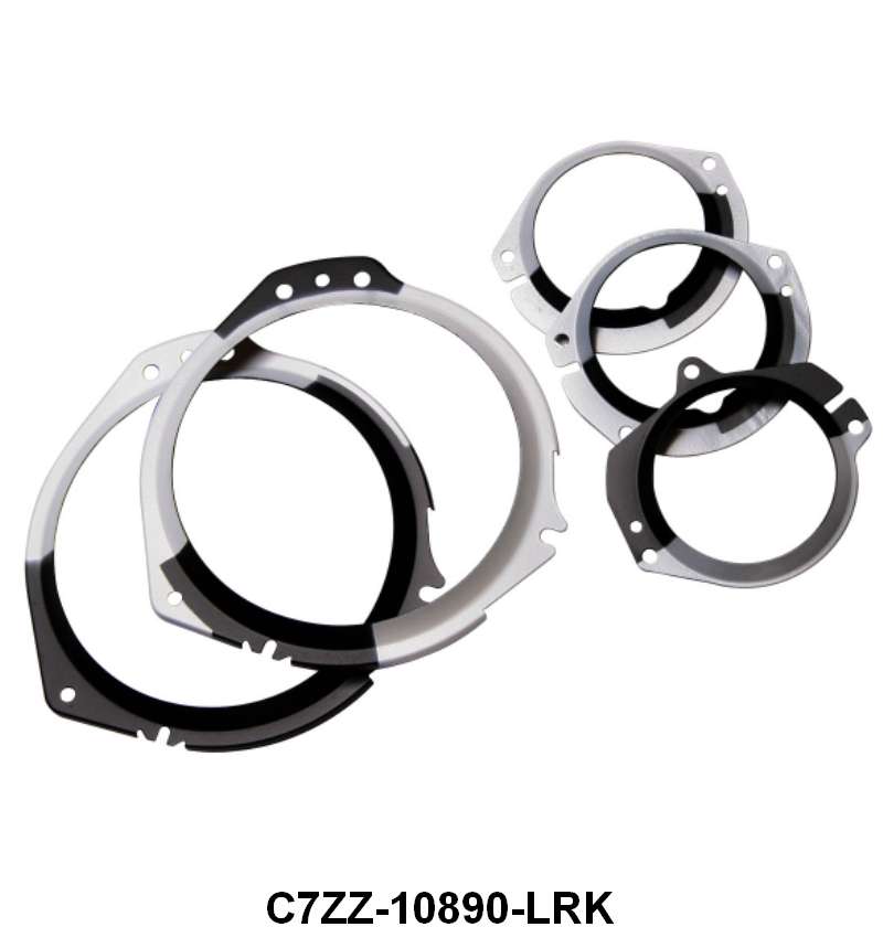 INSTRUMENT BEZEL LENS RETAINER BEZELS - 67-68 MUSTANG
