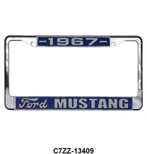 MUSTANG LICENSE PLATE FRAME - 67 MUSTANG