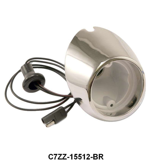 BACKUP LIGHT HOUSING - 67-68 MUSTANG & COUGAR LH