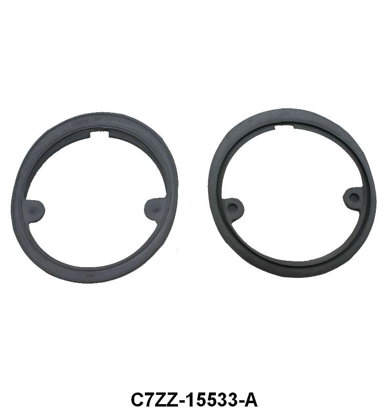 BACKUP LIGHT HOUSING TO BODY PADS - 67-70 MUSTANG 67-68 COUGAR