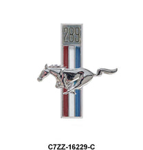 RUNNING HORSE FENDER EMBLEM - 67-68 MUSTANG "289" LH