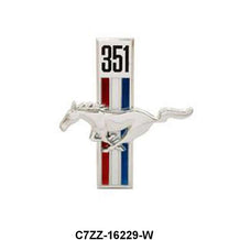 RUNNING HORSE FENDER EMBLEM - 67-68 MUSTANG "351" LH