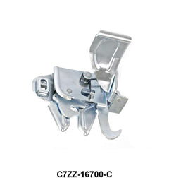 HOOD LATCH - 67-68 MUSTANG SILVER FINISH