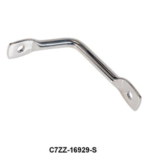 HOOD LATCH STRIKER ON HOOD - 67-68 MUSTANG STAINLESS