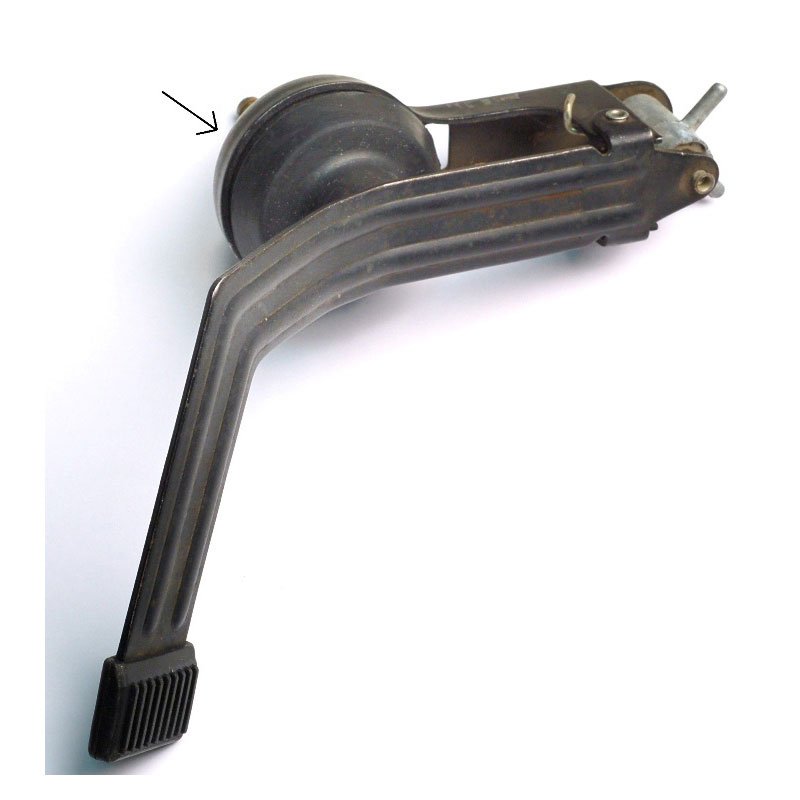 WINDSHIELD WASHER PUMP RUBBER DIAPHRAM - 67-68 MUSTANG