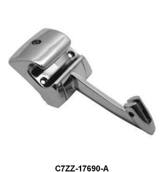 INSIDE MIRROR ARM - 67 MUSTANG CHROME W/ARM & BRACKET