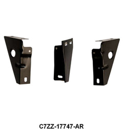 FRONT STONE DEFLECTOR BRACKETS - 67-68 MUSTANG 3 pcs