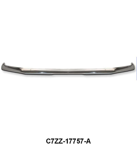 CHROME FRONT BUMPER - 67-68 MUSTANG