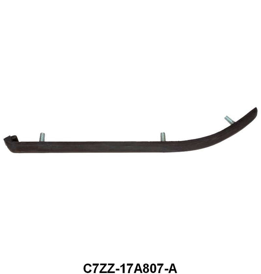 REAR BUMPER GUARD RUBBER PAD/TRIM - 67-68 MUSTANG