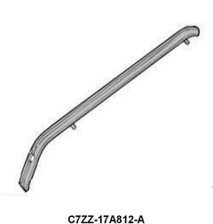 FRONT BUMPER GUARD RUBBER PAD/TRIM - 67-68 MUSTANG