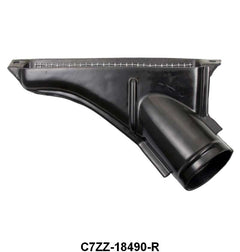 DEFROSTER DUCT - 67-68 MUSTANG RIGHT HAND W/O DASH A/C