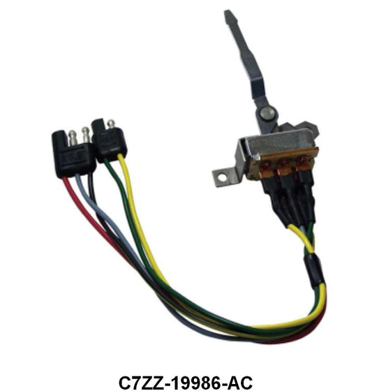 HEATER SWITCH - 67 MUSTANG/COUGAR WITH IN DASH A/C