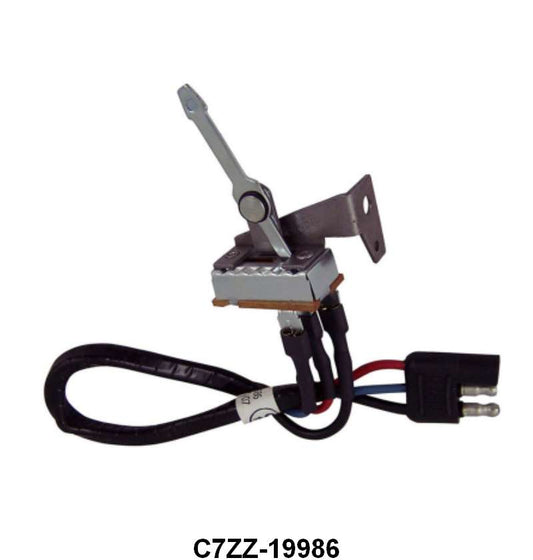 HEATER SWITCH - 67 MUSTANG/COUGAR WITHOUT IN DASH A/C