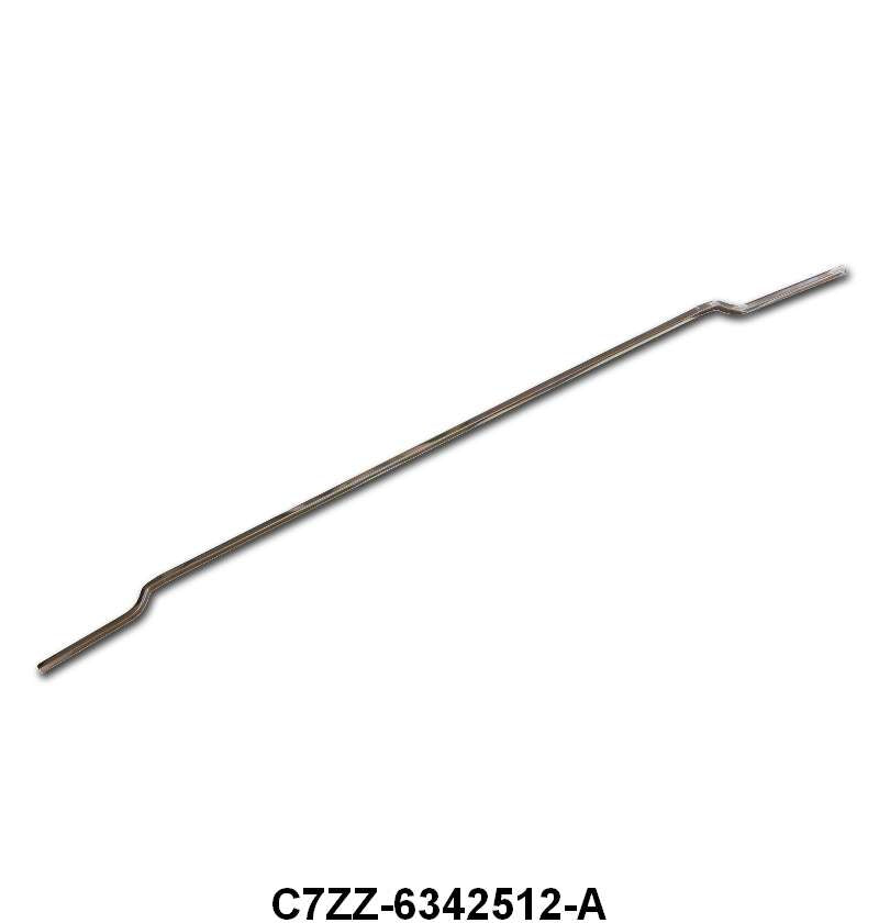 TRUNK LID MOLDING - 67-68 MUSTANG FASTBACK