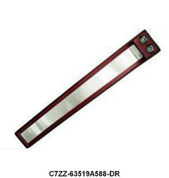 COMPLETE OVERHEAD CONSOLE ASSEMBLY - 67 MUSTANG FASTBACK RED