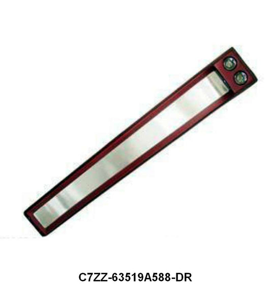 COMPLETE OVERHEAD CONSOLE ASSEMBLY - 67 MUSTANG FASTBACK RED