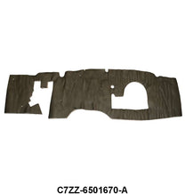 FIREWALL INSULATOR - 67-68 MUSTANG/COUGAR, ORIGINAL MATERIAL