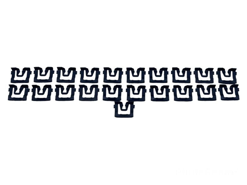 WINDSHIELD MOLDING CLIP KIT - 67-68 MUSTANG COUPE/FASTBACK