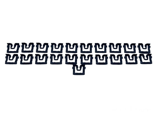 WINDSHIELD MOLDING CLIP KIT - 67-68 MUSTANG COUPE/FASTBACK