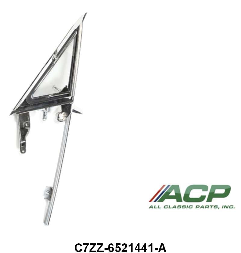 VENT WINDOW ASSEMBLY - 67 MUSTANG LEFT HAND