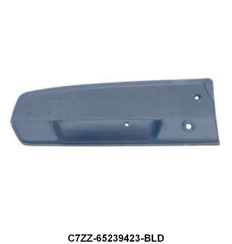 MUSTANG DELUXE DOOR PANELS - 67 MUSTANG DLX BLUE
