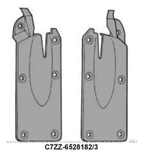 LOWER FRONT OF QUARTER WINDOW SEALS - 67-68 MUSTANG COUPE/CONV