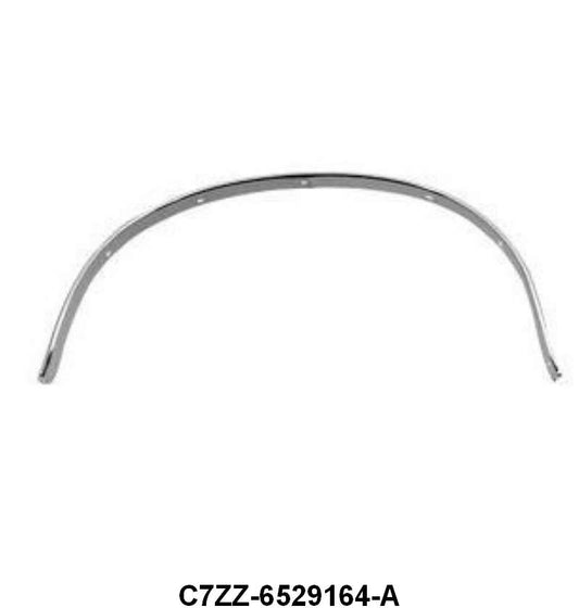 REAR WHEEL OPENING MOLDING - 67-68 MUSTANG RH
