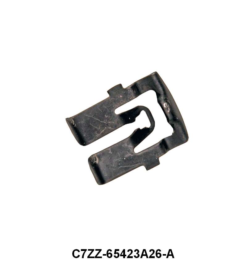 REAR WINDOW MOLDING CLIP - 67-68 MUSTANG COUPE UPPER