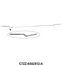 TRUNK LID MOLDING - 67-68 MUSTANG COUPE, CONVERTIBLE