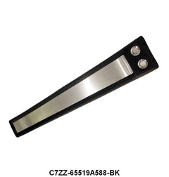 COMPLETE OVERHEAD CONSOLE ASSEMBLY - 67 MUSTANG COUPE BLACK