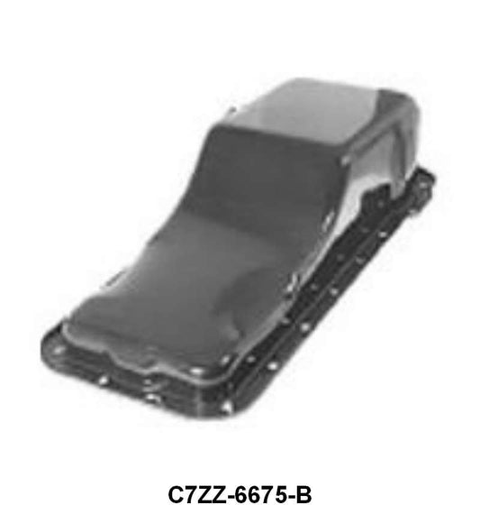 PAINTED OIL PAN - 67-70 MUSTANG/FAIRLANE 390/427 BLUE