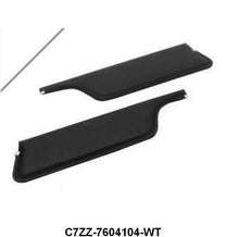 SUN VISORS - 67-68 MUSTANG CONV WHITE