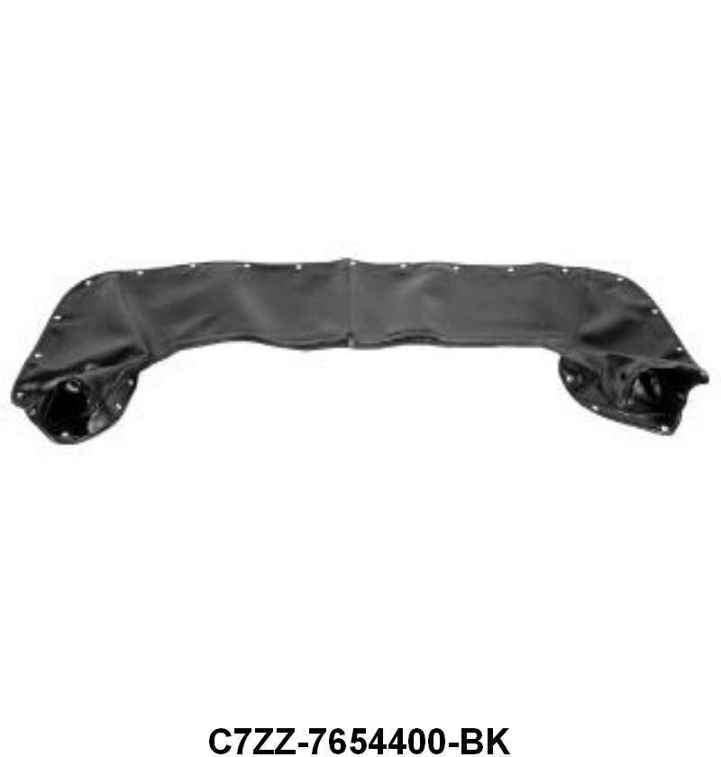 CONVERTIBLE TOP BOOT - 67 MUSTANG CONV BLACK